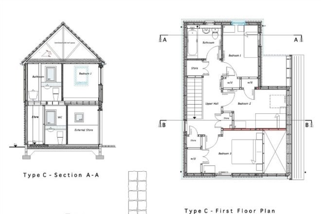 Grödians Social Housing Development, Richard Gibson Architects, scotland, social housing, energy efficient housing, green homes,