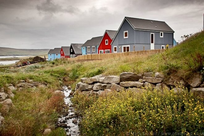 Grödians Social Housing Development, Richard Gibson Architects, scotland, social housing, energy efficient housing, green homes,