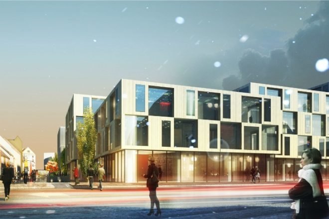 Trondheim, Henning Larsen Architects, urban district, norway, sustainable design, daylighting,