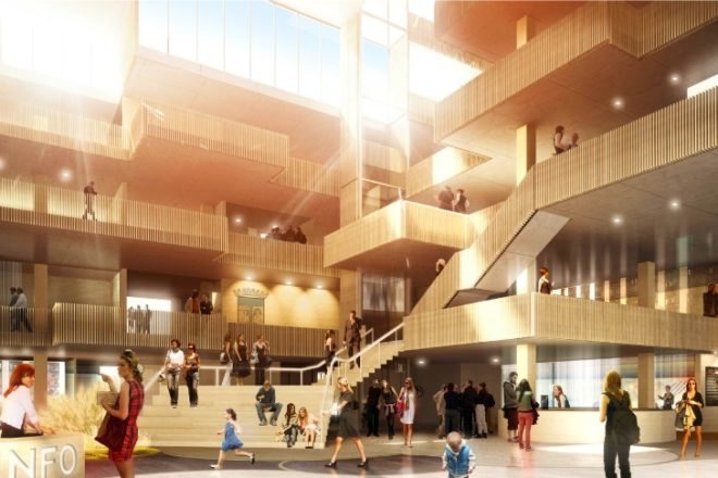 Trondheim, Henning Larsen Architects, urban district, norway, sustainable design, daylighting,