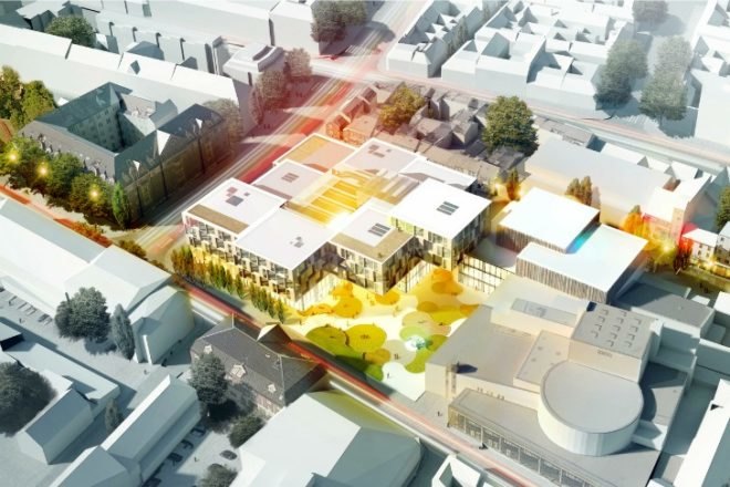 Trondheim, Henning Larsen Architects, urban district, norway, sustainable design, daylighting,