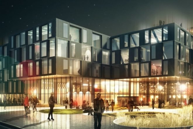 Trondheim, Henning Larsen Architects, urban district, norway, sustainable design, daylighting,