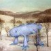 Chris MacMahon, involuntary landscapes, recycling old paintings, what to do with old painting, eco art, green art, environmental art, artist using recycled materials, involuntary collaborations, deviant art, deviantart, monster paintings