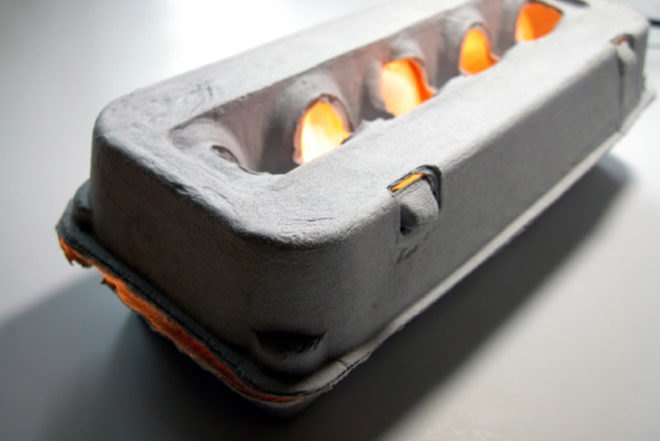 Recycling / Compost,Green Products,Green Materials,Green Lighting,recycled egg carton,paper pulp,recyclable cardboard