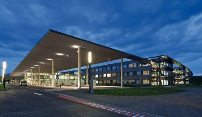 Klagenfurt Hospital, Architects Collective, klinikum klagenfurt, austria, eu green building, eco hospital, DFA