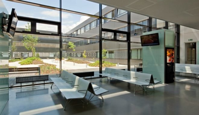 Klagenfurt Hospital, Architects Collective, klinikum klagenfurt, austria, eu green building, eco hospital, DFA