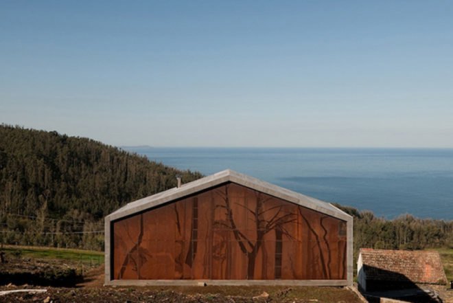 Zero energy,Sustainable Building,Green Materials,green Interiors,energy efficiency,Botanical,Architecture,forest pattern,galvanized steel,spain,spanish design,bamboo wood,Prefab Housing,modular architecture,
