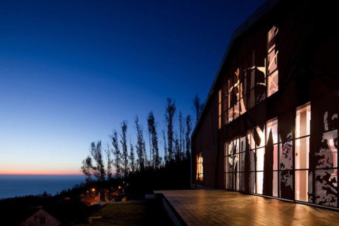 Zero energy,Sustainable Building,Green Materials,green Interiors,energy efficiency,Botanical,Architecture,forest pattern,galvanized steel,spain,spanish design,bamboo wood,Prefab Housing,modular architecture,