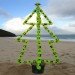mountain dew, beach littering, recycling, surfers against sewage, christmas tree bottle sculpture, recycled beach art, recycled christmas tree, christmas tree, green christmas tree, mountain dew christmas tree, recycled bottle christmas tree, eco xmas tree, xmas tree, green xmas tree