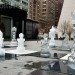 Okamoto Studio; Arts Brookfield; public art; public installation; installation piece; chess; green design; sustainable art; natural materials; ice sculpture; New York City; Inhabitat; Inhabitat NYC; Amanda Coen; Amanda Silvana Coen; sustainble civic art; civic art; public space; public plaza; Deep Blue; Grace Building; Grace Plaza