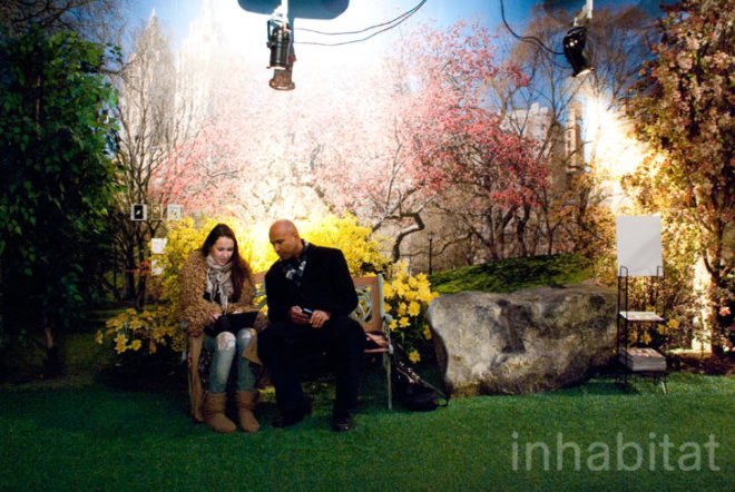 Openhouse Gallery; pop-up; pop up; pop-up park; green space; Manhattan; New York City; Inhabitat; Inhabitat NYC; Amanda Coen; Amanda Silvana Coen; winter park; mommy mornings; green design; repurposed space; indoor park; reused space