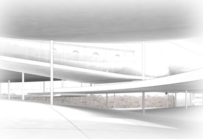 Ptuj Archaeological Museum, Enota, green roof, archaeology museum, natural daylighting, slovenia