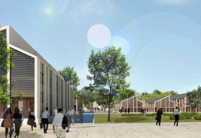 Qingdao Eco-Park, gmp Architekten, eco park, china, solar energy, eco city, qingdao