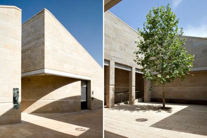 Ramat Hanadiv Visiting Center, Ada Karmi Melamede Architects, earth bermed, eco visitor center, israel, underground building,