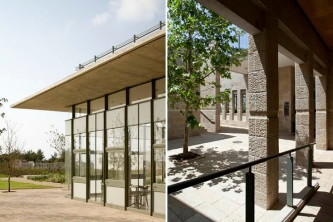 Ramat Hanadiv Visiting Center, Ada Karmi Melamede Architects, earth bermed, eco visitor center, israel, underground building,