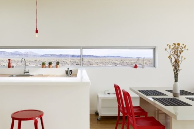 Rondolino Residence, Nottoscale, desert architecture, prefab home, prefab, nevada, energy efficient home