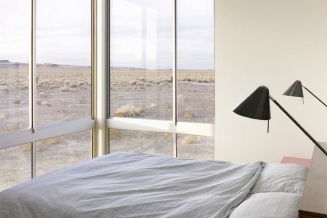 Rondolino Residence, Nottoscale, desert architecture, prefab home, prefab, nevada, energy efficient home