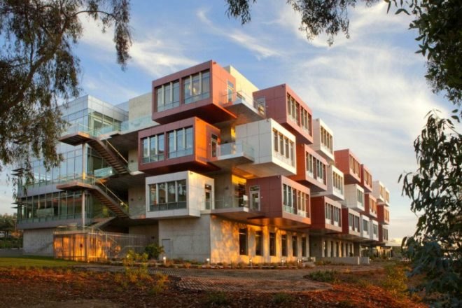 Sanford Consortium, Fentress Architects, eco laboratory, green building, la jolla, san diego, research facility, leed gold