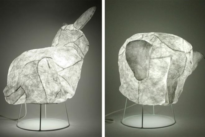Green Materials,Green Lighting,Decorative Objects,Animals,tyvek lamp,animals lamp,recyclable tyvek,dupont,israeli design,Tel Aviv University,Bezalel Art and Design Academy