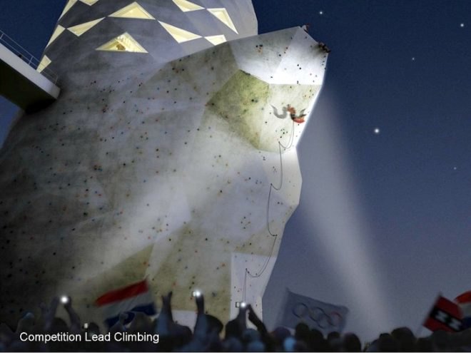 Siloo O, NL Architects, adaptive reuse, amsterdam, green renovation, abandoned silos, climbing gym