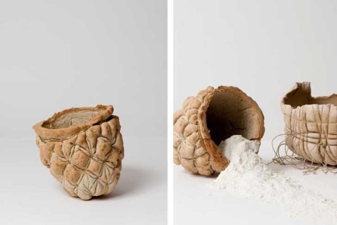 Green Products,New Materials,Decorative Objects,DIY,Art,bread objects,israeli design,Bezalel Art and Design Academy,Tel Aviv University,ephemeral objects,sand,flour,water,earth,string,macrame,biodegradable objects