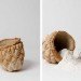 Green Products,New Materials,Decorative Objects,DIY,Art,bread objects,israeli design,Bezalel Art and Design Academy,Tel Aviv University,ephemeral objects,sand,flour,water,earth,string,macrame,biodegradable objects