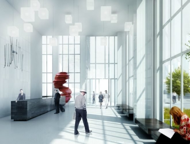 The Cloud, MVRDV, seoul, korea, yongsan dreamhub, luxury high rise, green roof, pixelated cluster
