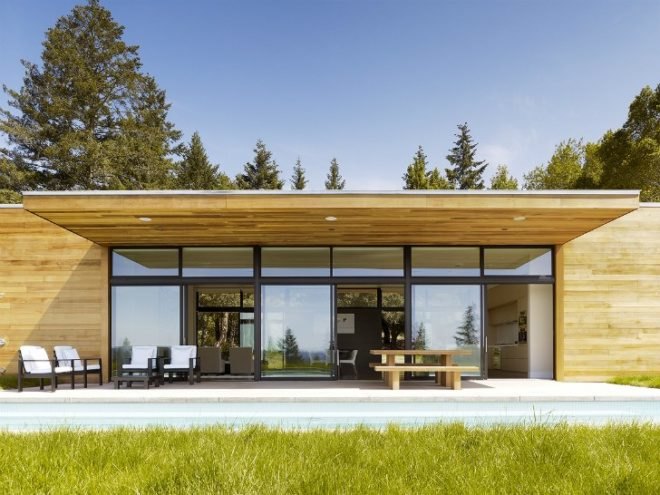 Westside Rd Residence, Dowling Studios, leed platinum home, green home, eco home, healdsburg, california