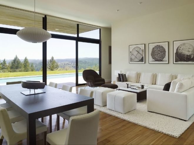 Westside Rd Residence, Dowling Studios, leed platinum home, green home, eco home, healdsburg, california