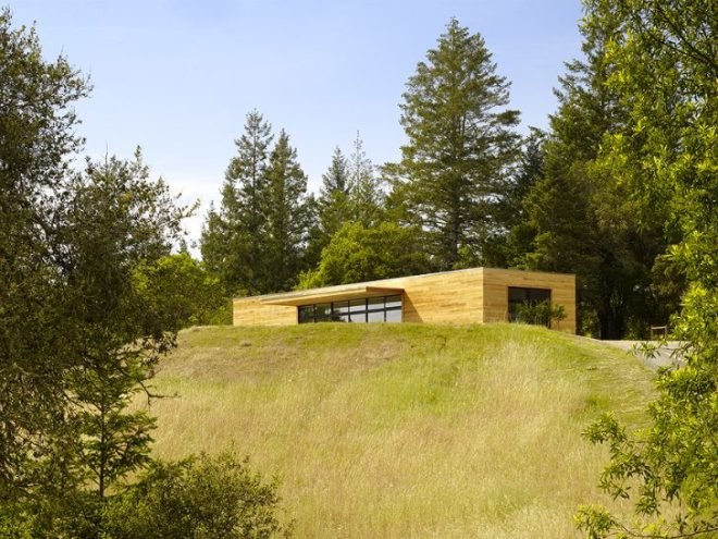 Westside Rd Residence, Dowling Studios, leed platinum home, green home, eco home, healdsburg, california