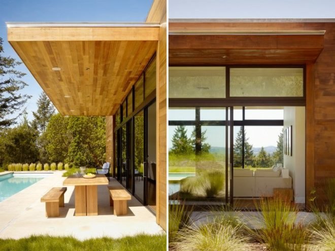 Westside Rd Residence, Dowling Studios, leed platinum home, green home, eco home, healdsburg, california