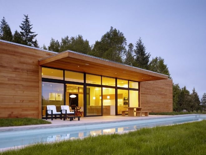 Westside Rd Residence, Dowling Studios, leed platinum home, green home, eco home, healdsburg, california