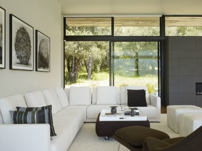 Westside Rd Residence, Dowling Studios, leed platinum home, green home, eco home, healdsburg, california