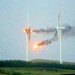 wind turbine, wind turbine fire, wind farm fire, wind farm blaze, hurricane wind turbine, wind turbine ablaze, wind turbine on fire, wind power, wind power generation, renewable energy, green power, sustainable power, sustainable energy, wind turbine limits, extreme wind