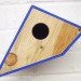 sustainable design, Pete Marigold, eco bird houses, green birdhouses, sustainable birdhouses, salvaged shop sign birdhouses, birdhouses made from crates, birdhouses, recycled material birdhouses, green design, birdhouse design
