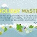 christmas waste, holiday waste, christmas recycling, holiday recycling, cute down on holiday waste, cut down on christmas waste, christmas info graphic, info graphic, holiday info graphic, cool info graphic