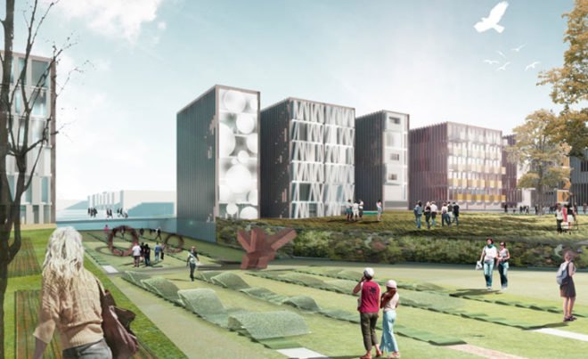 Madrid architects, OOIIO Architecture, Wurzburg, Germany, german architecture, spanish architecture, german design, german housing porgect, net zero housing projects, sustainable apartments, Bundesgartenschau