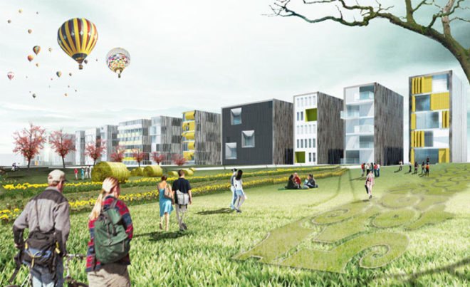 Madrid architects, OOIIO Architecture, Wurzburg, Germany, german architecture, spanish architecture, german design, german housing porgect, net zero housing projects, sustainable apartments, Bundesgartenschau