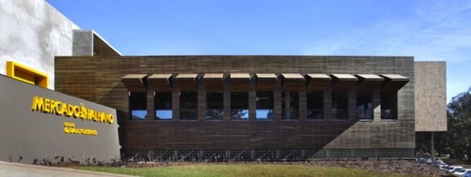 Palhano, Palhano Eco-Market, LEED, Londrina, Brazil, Guilherme Torres, Master Ambiental, natural materials, local materials, sustainable materials, sustainable design, eco-design, green design, natural light, energy efficency, water management