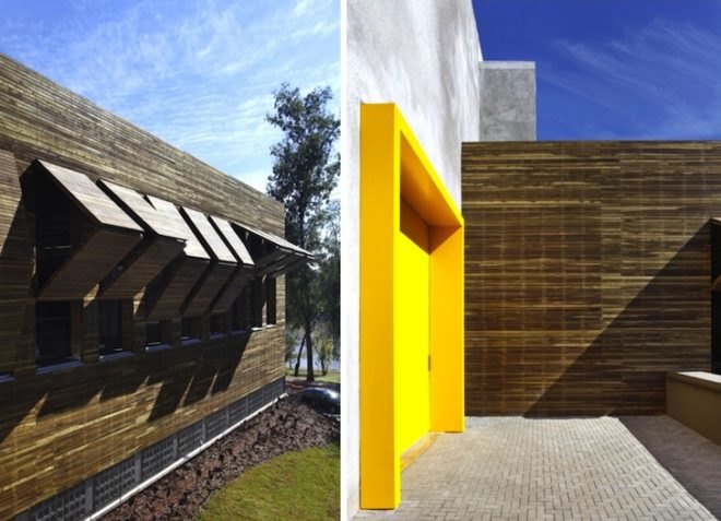 Palhano, Palhano Eco-Market, LEED, Londrina, Brazil, Guilherme Torres, Master Ambiental, natural materials, local materials, sustainable materials, sustainable design, eco-design, green design, natural light, energy efficency, water management