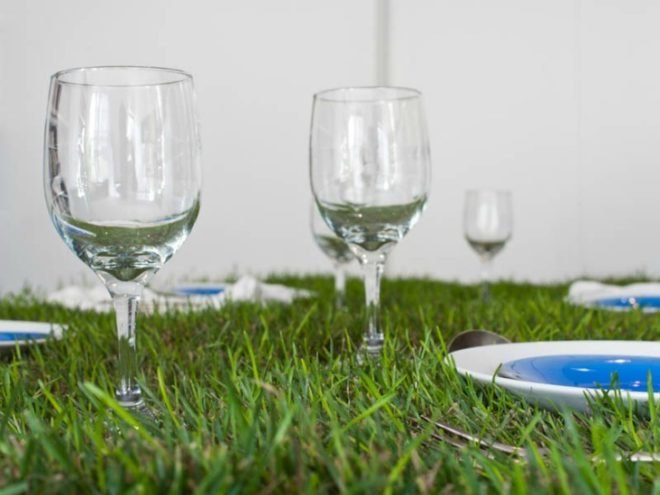 picNYC Table, Haiko Cornelissen, picnic table, sod table, farm-to-table, urban farming, grass table