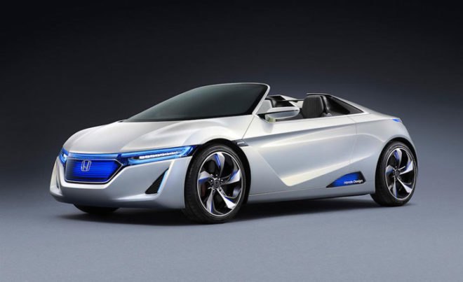 Honda, EV-STER, Honda EV-STER, small sports car concept, electric sports car, electric mini car, mini convertible, electric convertible, green automotive design, green car, green vehicle, electric car, electric vehicle, green transportation, alternative transportation, Tokyo Auto Show, Tokyo Motor Show, 2011 Tokyo Motor Show