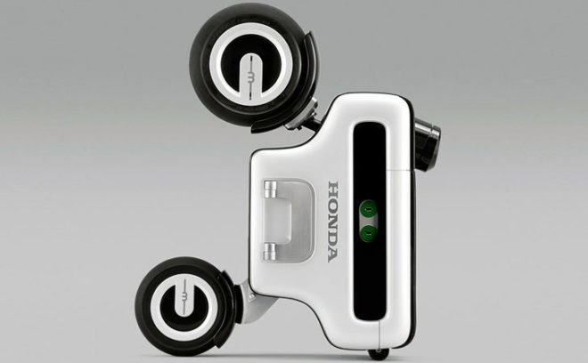 Honda, Motor Compo, folding motorcycle, folding bike, Motocompo, Honda Motorcompo, Honda Motor Compo, green transportation, alternative transportation, green bike, green vehicle, electric scooter