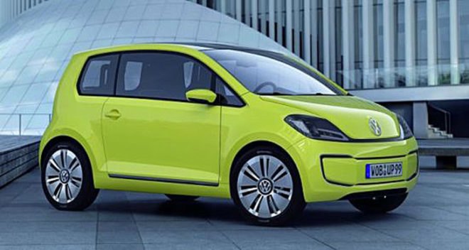 Volkswagen, electric concept car, concept car, Detroit auto show, NAIAS, North American International Auto Show, green concept car, green vehicle green car, electric vehicle, electric car, green automotive design, green transportation, alternative transportation, E-Up, Jetta hybrid, Volkswagen Beetle