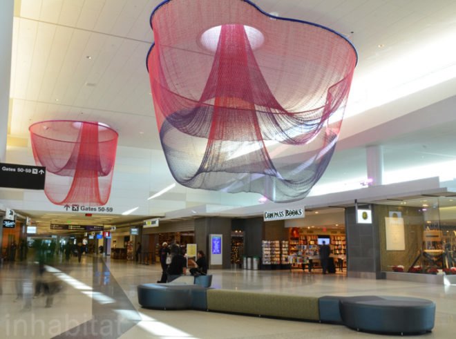 SFO Terminal 2, Terminal 2, SFO T2, green renovation, Gensler, eco airport, leed gold, airport, green design