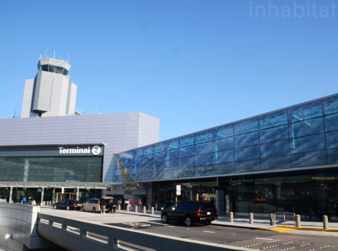 SFO Terminal 2, Terminal 2, SFO T2, green renovation, Gensler, eco airport, leed gold, airport, green design