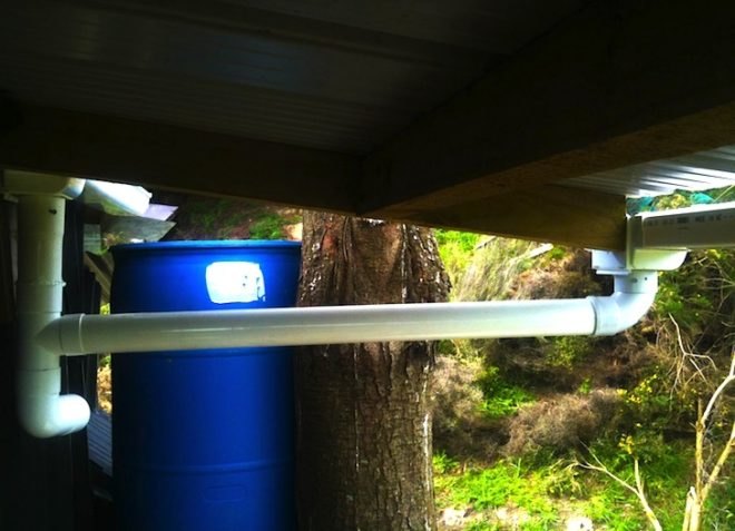 Jono Williams, New Zealand, The Best Hut, treehouses, treehuts, radio-controlled drawbridge, green design, sustainable design, eco design, green materials, recycled materials, rainwater harvest, gas heater, New Zealand, LED lighting