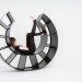 the motion, kamkam, Hyunjin Seo, bookshelf chair, bookcase chair, bookshelf rocking chair, green furniture, green design, sustainable design, green library, library, books, transforming furniture, multi-use furniture, green chair, green bookshelf, two in one design, space-saving design