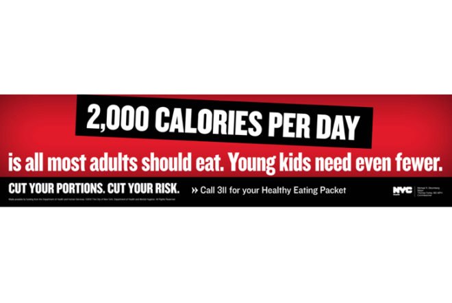 NYC Department of Health, Department of Health, DOH, public health, public safety, New York City, Inhabitat, Inhabitat NYC, obesity, health campaign, ad campaign, type 2 diabetes, diabetes, health risk, over-consumption, over weight, portion sizes, serving sizes, daily intake, calorie intake