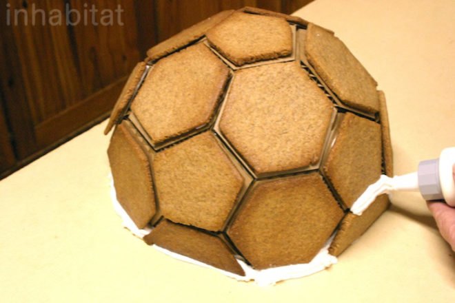 Scout Regalia, African-Themed Gingerbread Geodesic Dome, Africa, geodesic dome, gingerbread house, green design, sustainable design, eco design, architecture, south africa, kruger national park, Henley-on-Klip, Scout Regalia, DIY